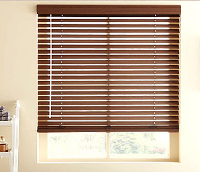 wooden blinds